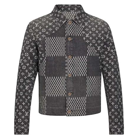 louis vuitton damier winter jacket|Damier Washed Denim Jacket .